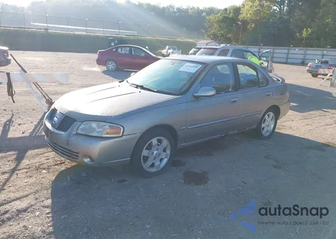 2006 Nissan Sentra 1.8S из США, поврежденный, VIN 3N1CB51D16L580850